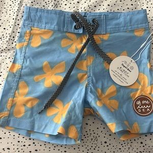 Of One Sea Boy Swim Trunks